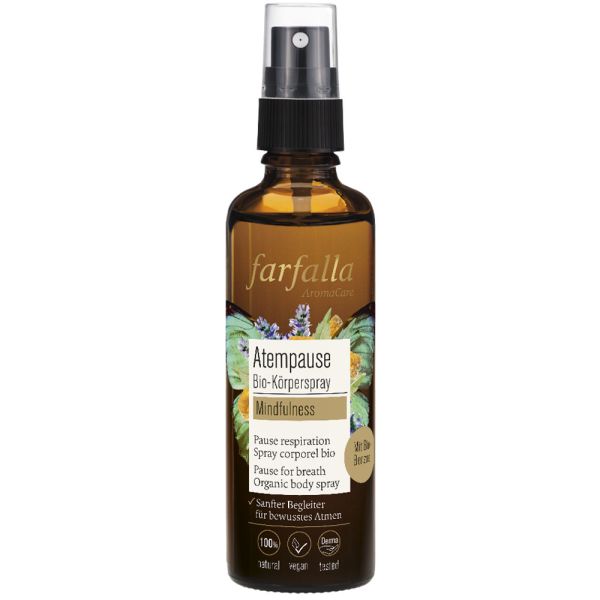 Farfalla Mindfulness Atempause Bio-Körperspray Farfalla Mindfulness Atempause Bio-Körperspray