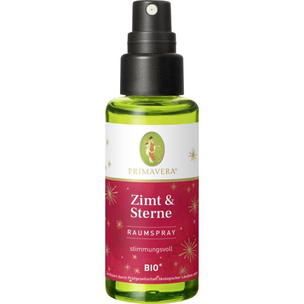 Primavera Zimt & Sterne Raumspray bio 2026