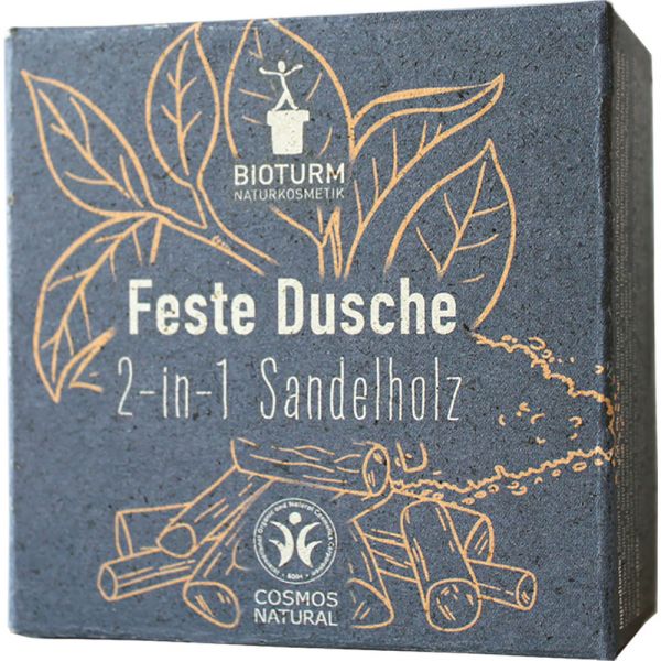 Bioturm Feste Dusche 2-in-1 Sandelholz Bioturm Feste Dusche 2-in-1 Sandelholz