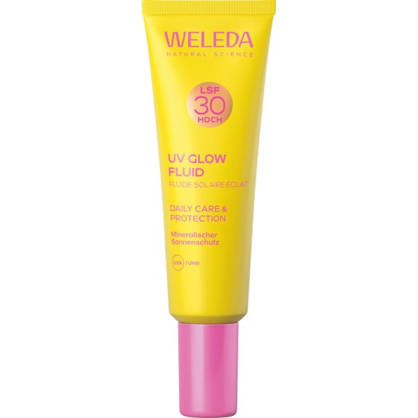 WELEDA Glowy UV Fluid LSF 30