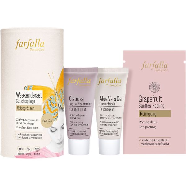 Farfalla Weekenderset Gesichtspflege