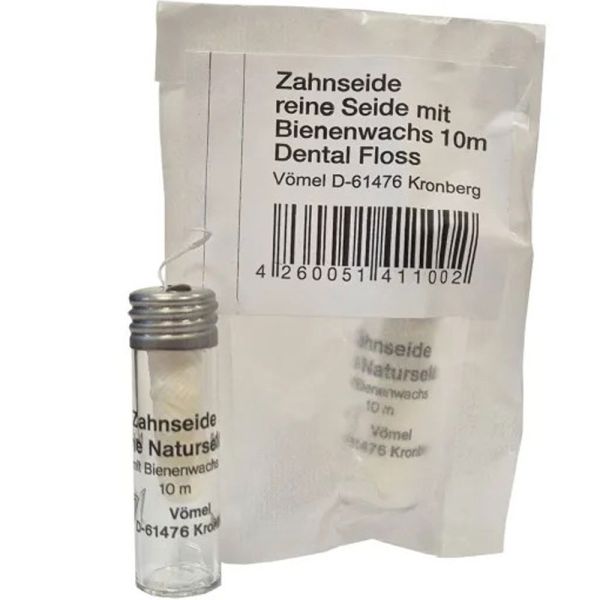 Vömel Zahnseide im Glasflacon