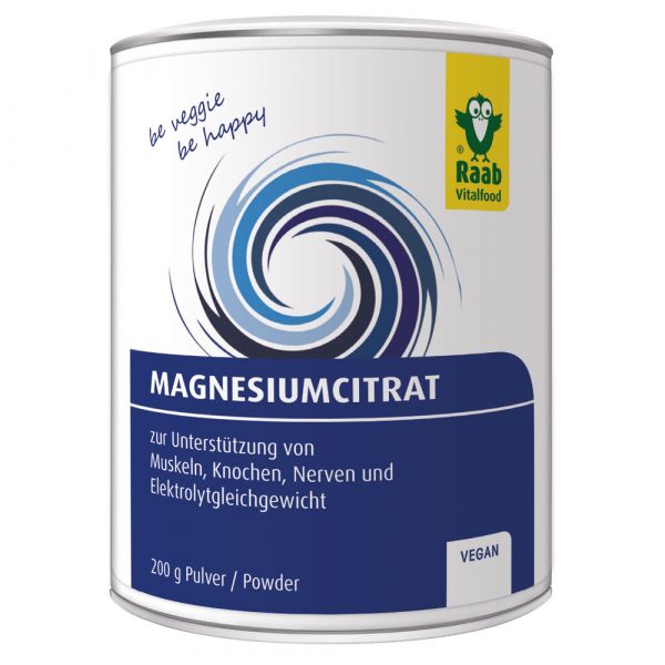 Raab Vitalfood Magnesiumcitrat Pulver Raab Vitalfood Magnesiumcitrat Pulver
