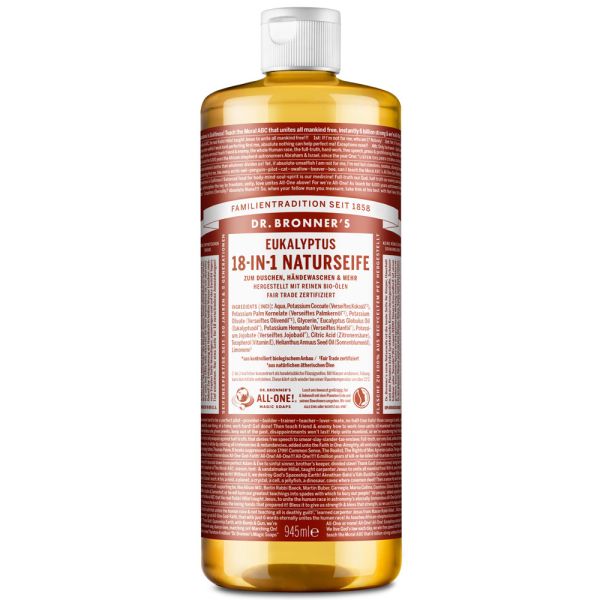 Dr. Bronner´s 18-IN-1 Naturseife Eukalyptus 945ml