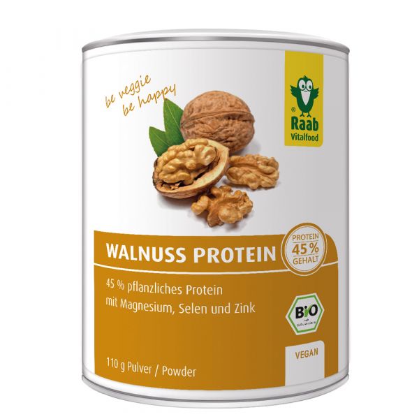 Raab Vitalfood Protein Pulver Walnuss 110g