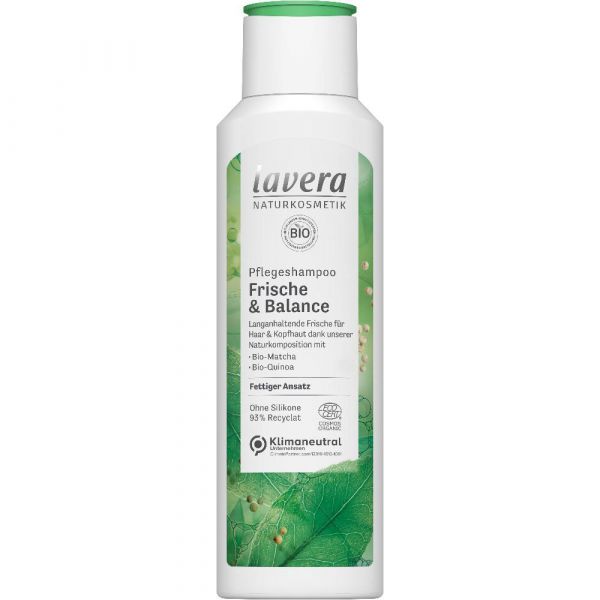 Lavera PFLEGESHAMPOO FRISCHE & BALANCE Bio-Matcha & Bio-Quinoa