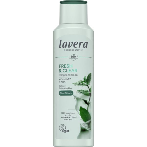 Lavera PFLEGESHAMPOO FRESH & CLEAR Bio-Minze & AHA