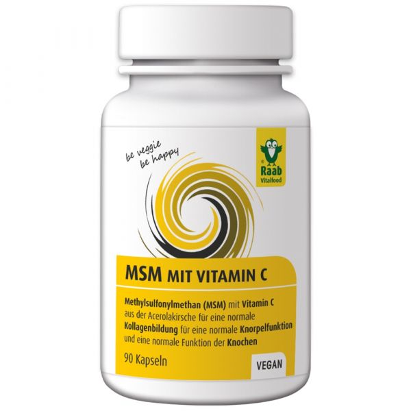 Raab Vitalfood MSM Kapseln vegan