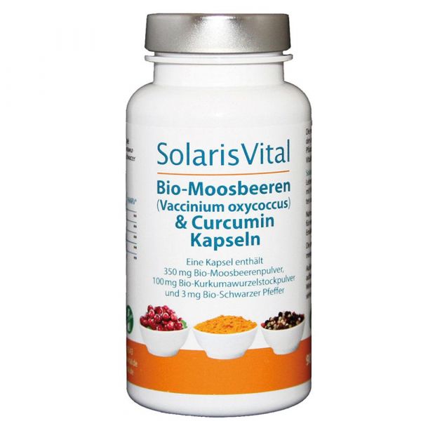 Solaris Moosbeere-Curcumin Kapseln