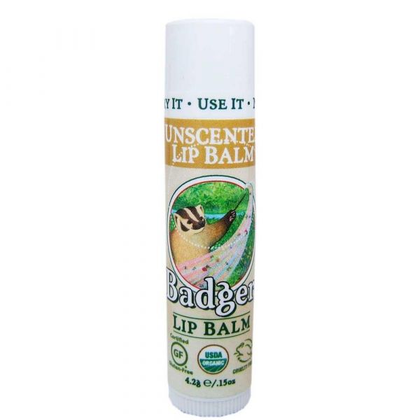 Badger Lip Balm Unscented