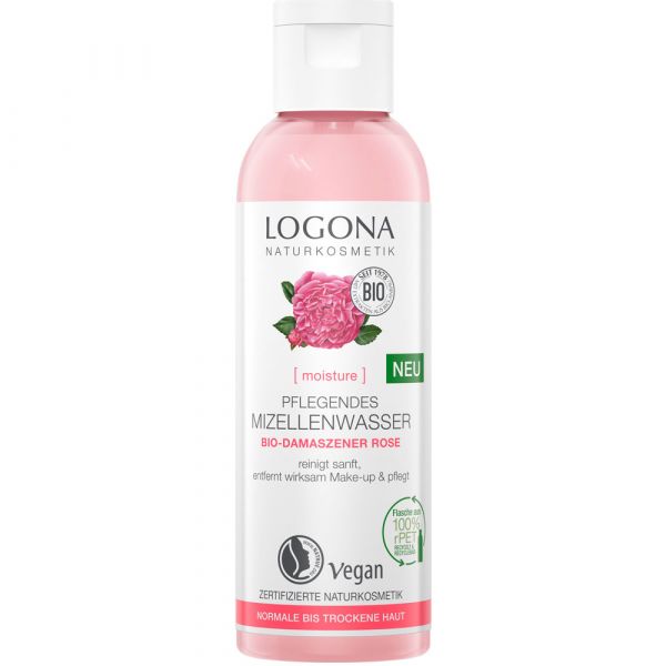 Logona Pflegendes Mizellenwasser Bio-Damaszener Rose