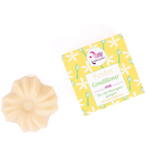 Lamazuna Fester Conditioner Vanille-Pflegespülung Lamazuna Fester Conditioner Vanille-Pflegespülung