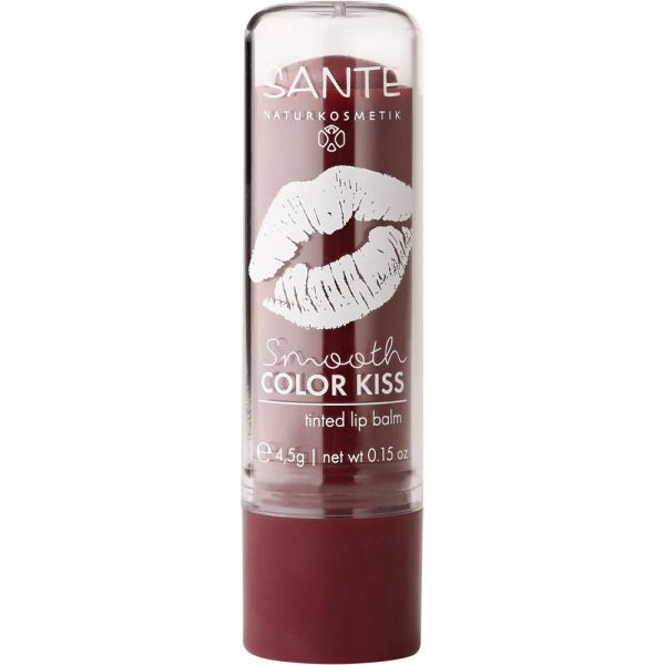 Sante Smooth COLOR KISS tinted lip balm 03 Soft Plum