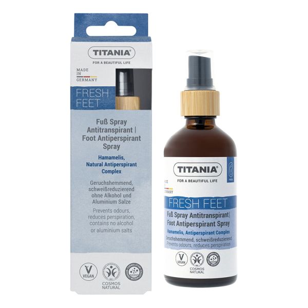 Titania Fuß Spray Antitranspirant Titania Fuß Spray Antitranspirant