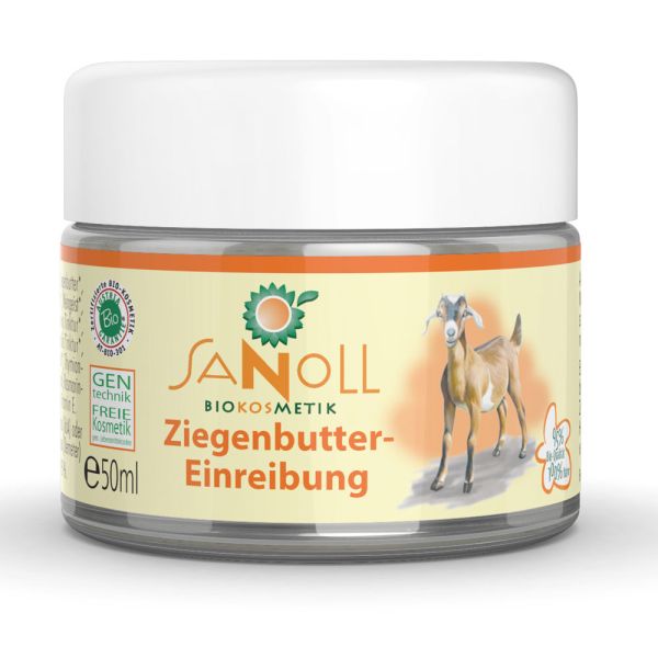 Sanoll Ziegenbutter Einreibung 50ml