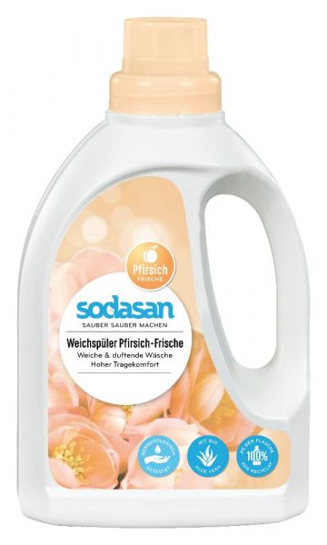 Sodasan Weichspüler Pfirsich 750ml Sodasan Weichspüler Pfirsich 750ml
