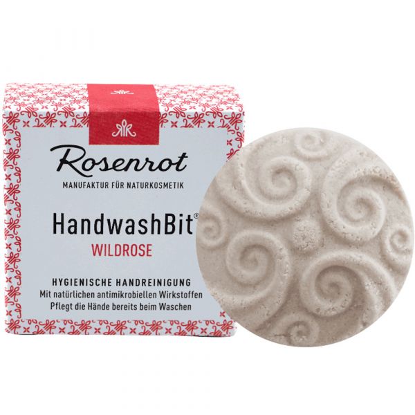 Rosenrot HandwashBit feste Waschlotion Wildrose