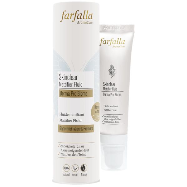 Farfalla Skinclear Mattifier Fluid Derma Pro Biome