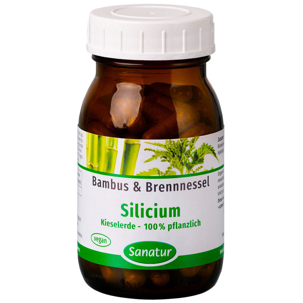 Sanatur Silicium 100% végétal 90 gélules 36 g - Sanatur