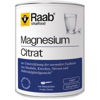 Raab Vitalfood Magnesiumcitrat Pulver 200g