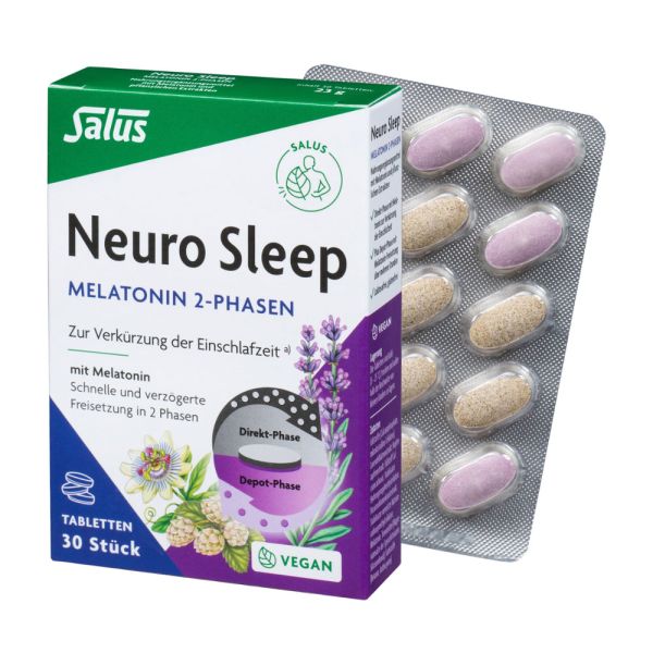 Salus Neuro Sleep Melatonin 2 Phasen Tabletten