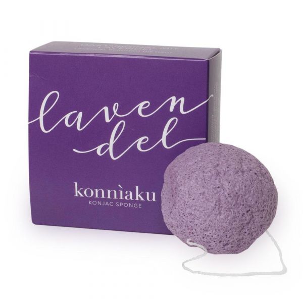 konnìaku Konjac Sponge Schwamm Lavendel konnìaku Konjac Sponge Schwamm Lavendel
