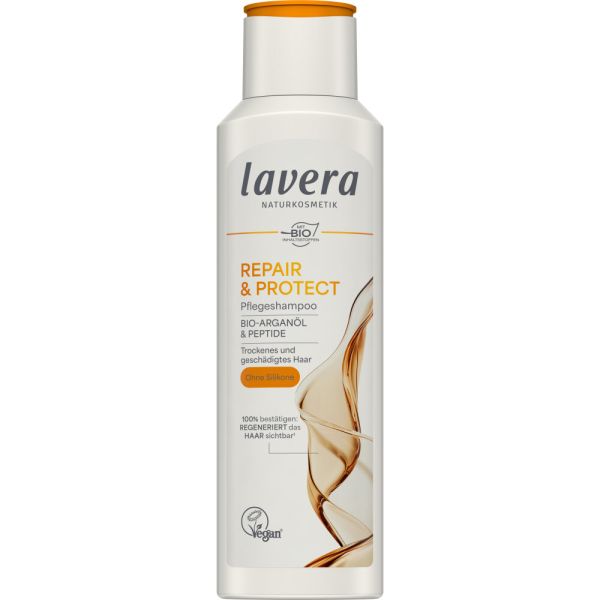 Lavera PFLEGESHAMPOO REPAIR & PROTECT Bio-Arganöl & Peptide