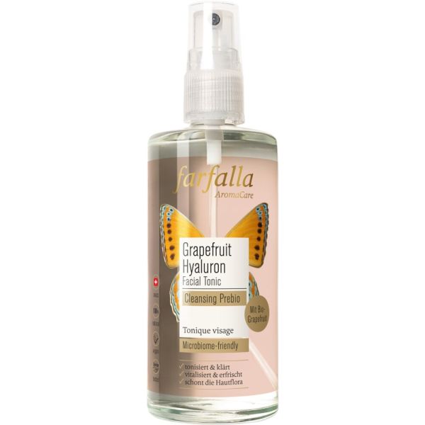 Farfalla Grapefruit Hyaluron Facial Tonic Cleansing Prebio