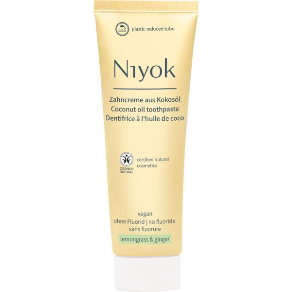 Niyok Zahncreme Zitronengras & Ingwer