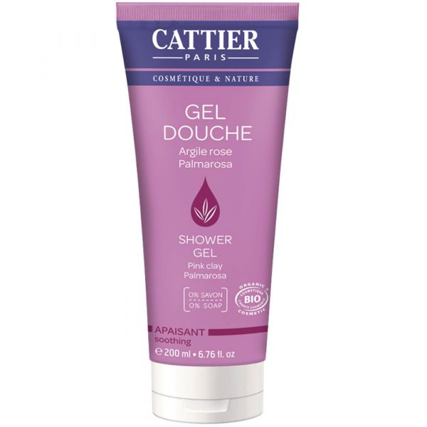 Cattier Duschgel Rosa Heilerde