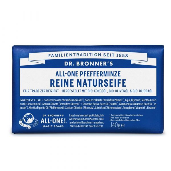 Dr. Bronners Barsoaps Pfefferminze Dr. Bronners Barsoaps Pfefferminze