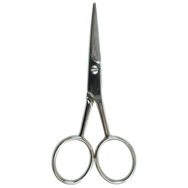 Gold Dachs Bartschere 10 cm vernickelt im Blister