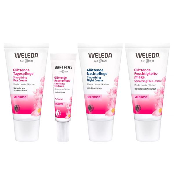 Weleda Wildrose Gesichtspflege Spar Set Weleda Wildrose Gesichtspflege Spar Set