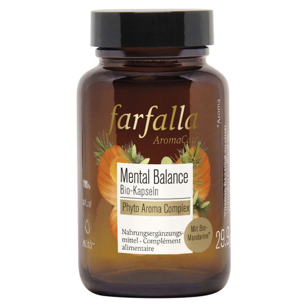 Farfalla Mental Balance Bio-Kapseln Phyto Aroma Complex Farfalla Mental Balance Bio-Kapseln Phyto Aroma Complex