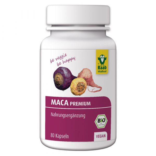 Raab Vitalfood Maca Kapseln