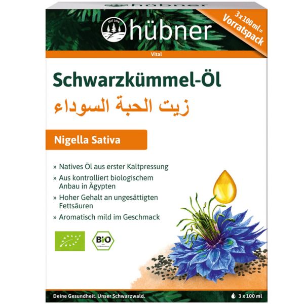Hübner BIO Schwarzkümmel-Öl 300ml