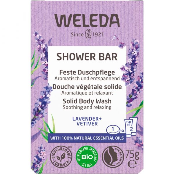 Weleda Feste Duschpflege Lavender + Vetiver