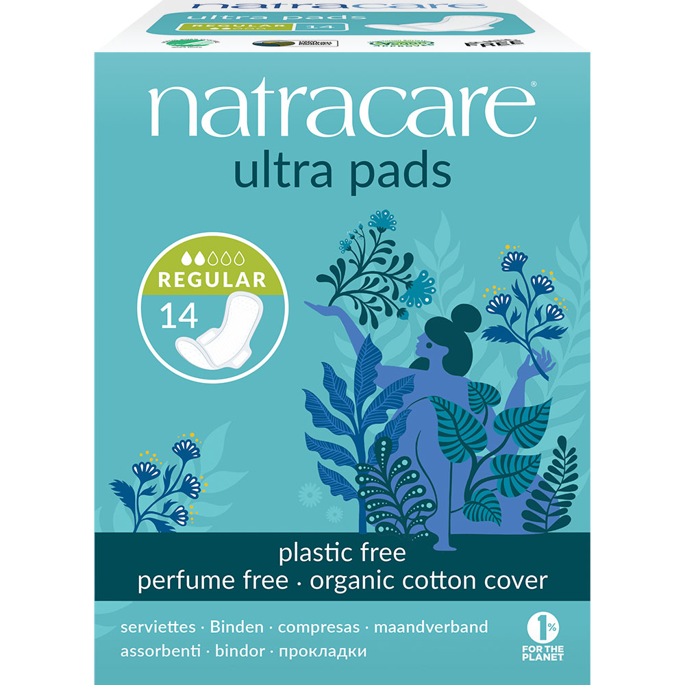 Natracare Ultra avec ailes Regular 14 Stk. - Natracare