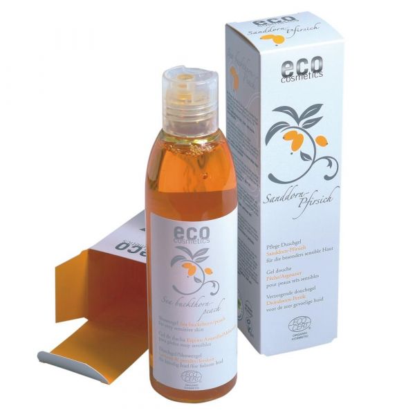 Eco Cosmetics Pflege-Duschgel Sanddorn-Pfirsich