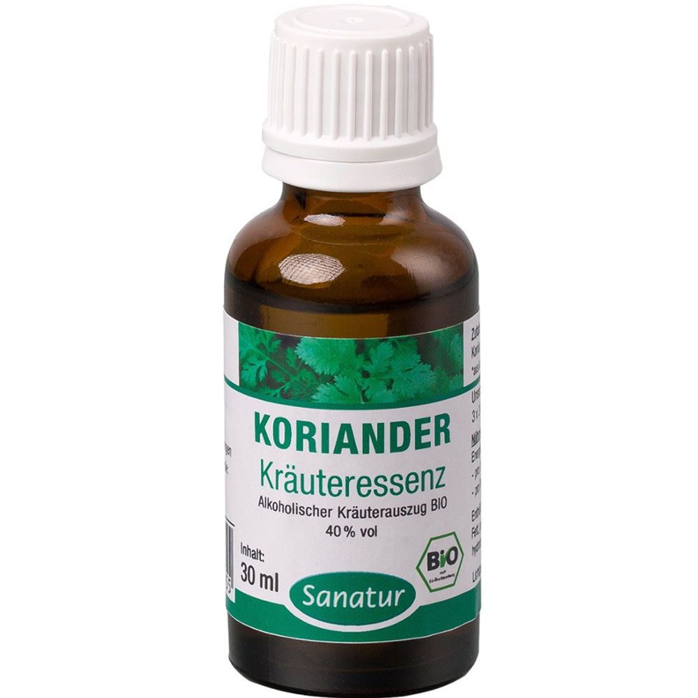 Sanatur Essence de coriandre liquide BIO 30 ml - Sanatur