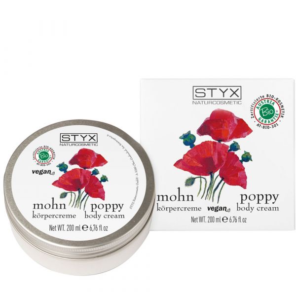 Styx Körpercreme Mohn