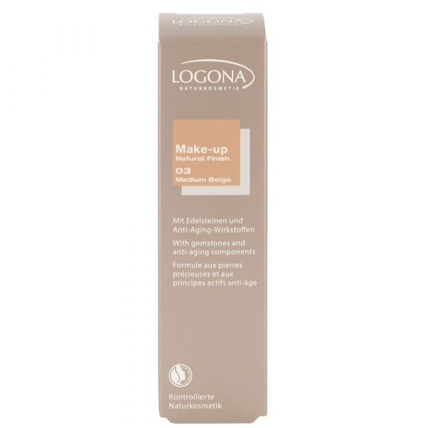 Logona Make-up Natural Finish No.03 medium beige