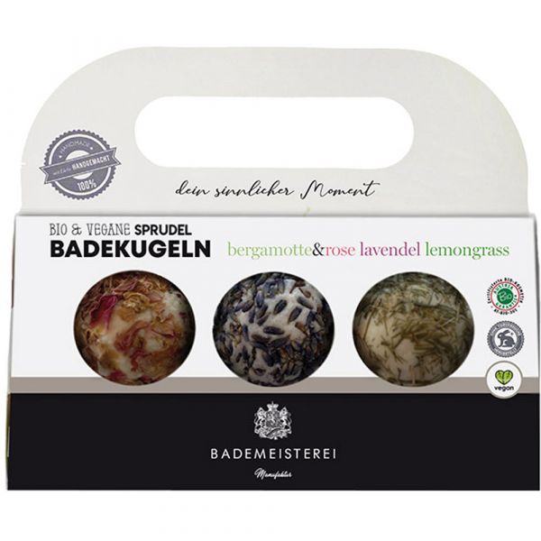 Bademeisterei Badekugeln 3er Set