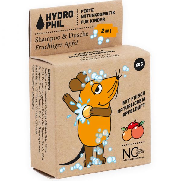 Hydrophil Kids Shampoo & Dusche Maus fruchtiger Apfel