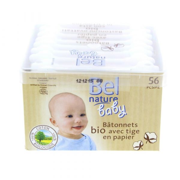 Bel Nature Baby Wattestäbchen