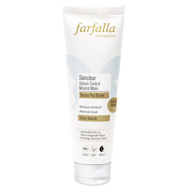 Farfalla Skinclear Sebum Control Mineral Mask Derma Pro Biome Farfalla Skinclear Sebum Control Mineral Mask Derma Pro Biome