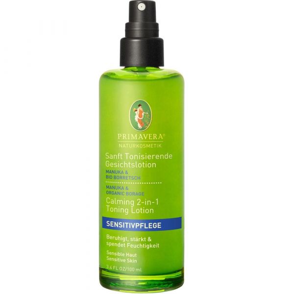 Primavera Manuka Borretsch Sanft Tonisierende Gesichtslotion