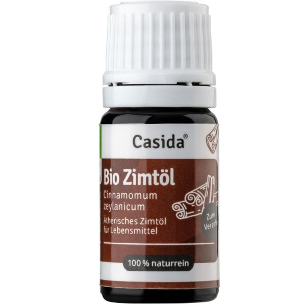 Casida Zimtöl BIO zum Verzehr innerlich Casida Zimtöl BIO zum Verzehr innerlich