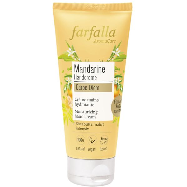 Farfalla Mandarine Carpe Diem Feuchtigkeitsspendende Handcreme Farfalla Mandarine Carpe Diem Feuchtigkeitsspendende Handcreme