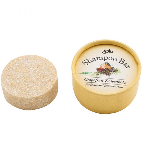 Jolu Shampoo Bar Grapefruit-Zedernholz Jolu Shampoo Bar Grapefruit-Zedernholz